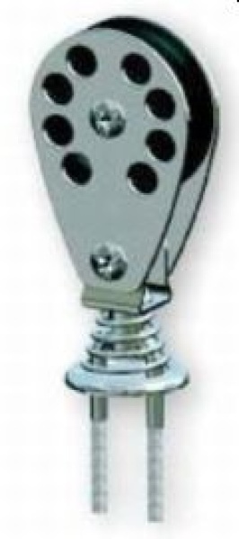 Antal NIRO 316 Blöcke Serie 65, kugelgelagert, U-Bolt B