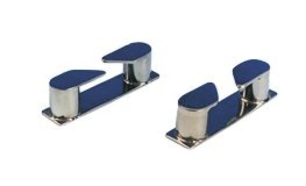 NIRO Lippklampe Rechts, Abm. 115x27x30mm (lxbxh), Bugm