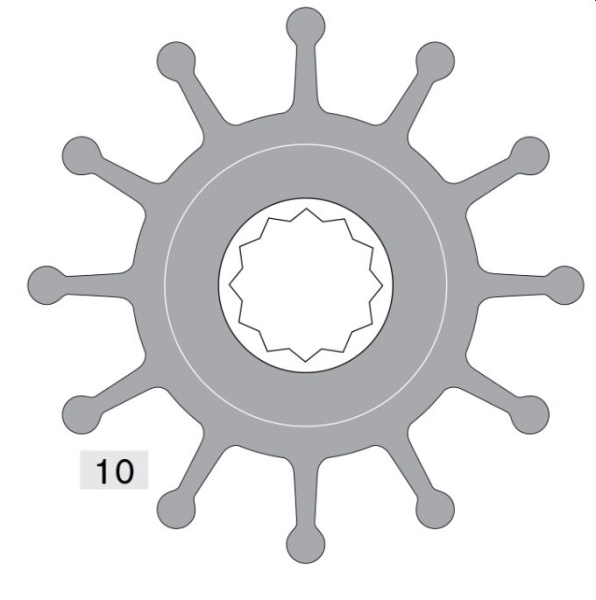 Johnson Pump Impeller 1027B-1