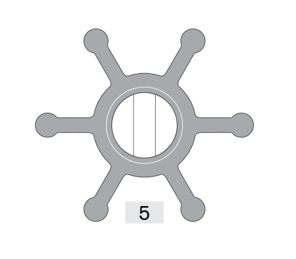 Johnson Pump Impeller 808B-1