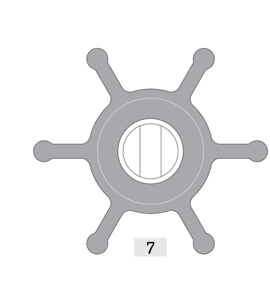 Johnson Pump Impeller 810B-9