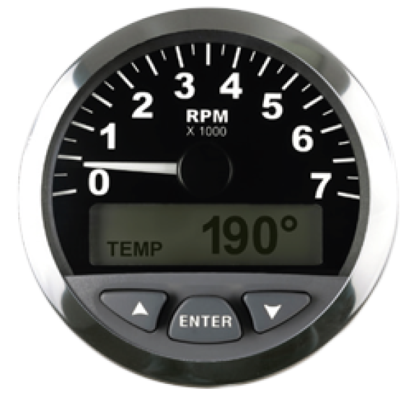 allpa Matrix / NMEA2000 Drehzahlmesser mit LCD, 7000 Um