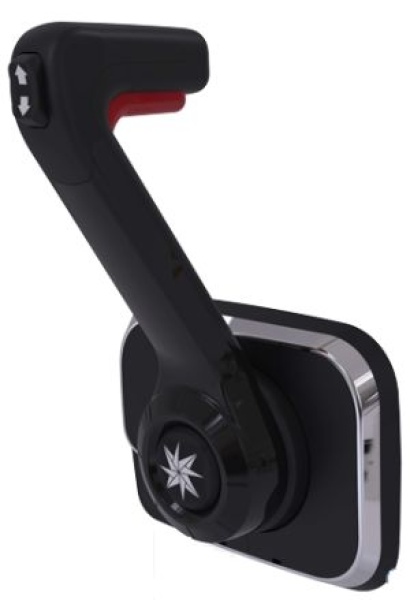 SeaStar Xtreme Schaltkasten seitenmontage, schwarz mit
