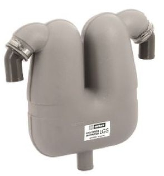 Abgasseperator Vetus Gas-/ Wasserabschneider LSG9075, Ø91mm