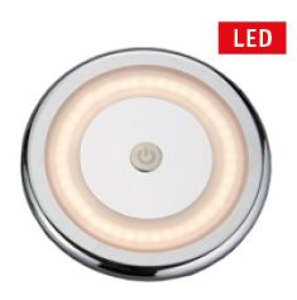 Aufbau LED-Deckenleuchte Ø105 mm mit Touch-Schalter
