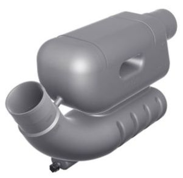 Vetus Kunststoff-Wassersammler LSL90 Ø90mm