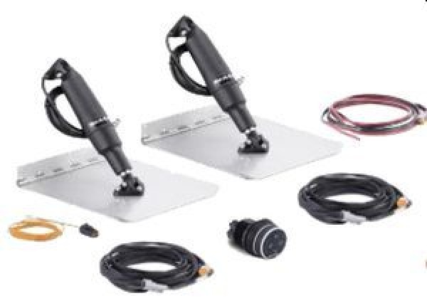 Seastar Trimmklappensystem-Satz Schlag 5.7cm Aktuator 29cm Ohne Platten