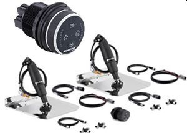 Seastar Satz, 2.25" Schlag 11.5" Optimus Adaptive Aktuator Und Controller, 12"X12" Standardplatten