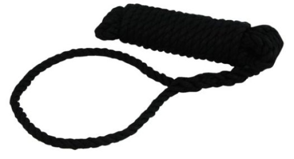 Festmacher PP 12mm 12m schwarz