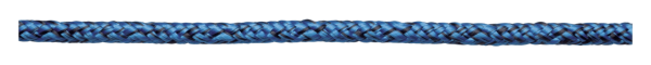 Talamex Allround UHMWPE Polyester-Mantel blau/schwarz 6mm, 50m