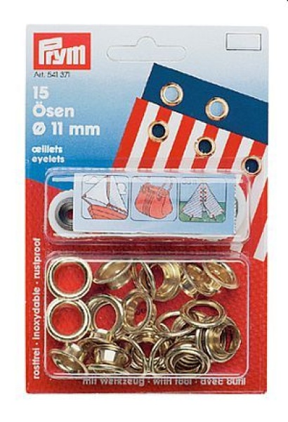 Rundkauschen Ø 11mm, Messing