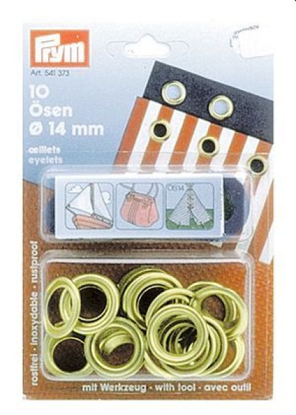 Rundkauschen Ø 14mm, Messing