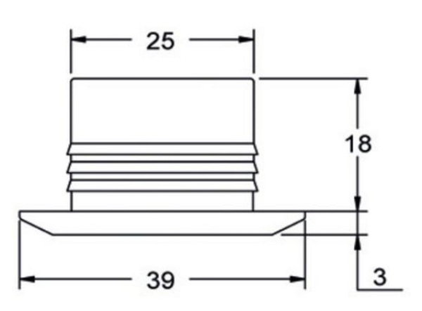 MINISPOT SS LED BLAUW - Zusatzbild 1