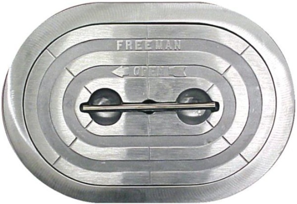 Dichtungen Oval für Luken von Freeman, Stahl 386x615mm