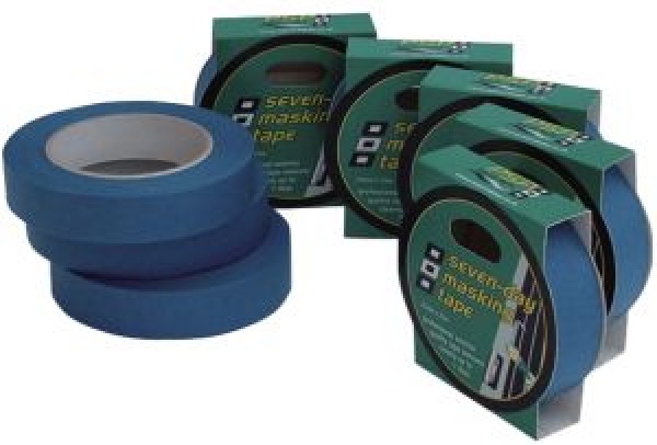 7DAY MASKING TAPE BLUE 25MMX25M