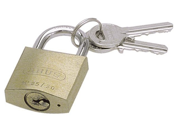 Abus-Vorhängeschloss 30mm