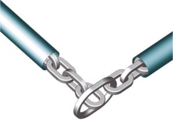 Stazo Kette Scep und Kryptonite, 150mm