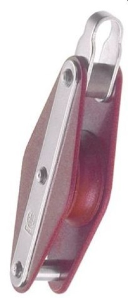 Blöcke 1-scheibig mit Bügel und Hundsfott 43mm