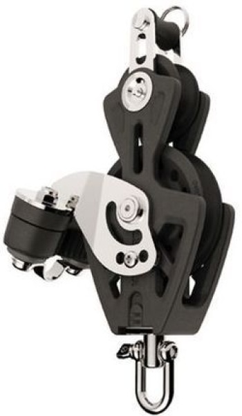 Lewmar® Synchro Violinblock mit Hundsfott und Klemme, 60mm