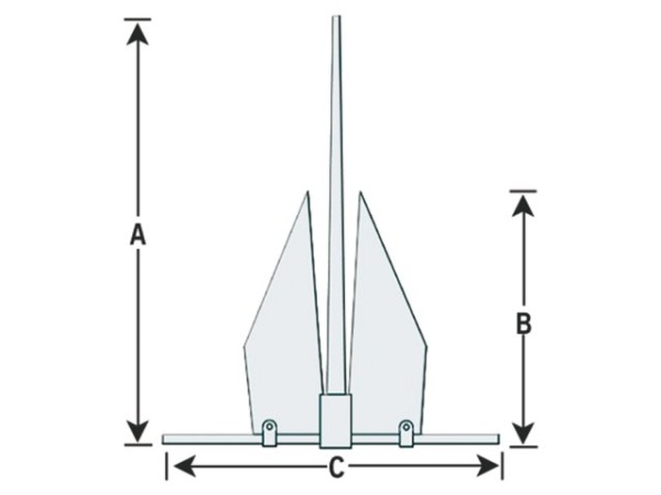 Original Fortress-Anker 21,3KG FX 85