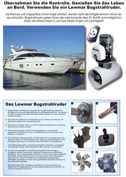 Strahlruder 140TT 2.2KW 12V GEN2