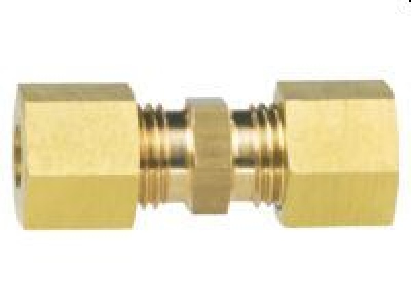 Blindstopfen Messing mit RVS 8mm