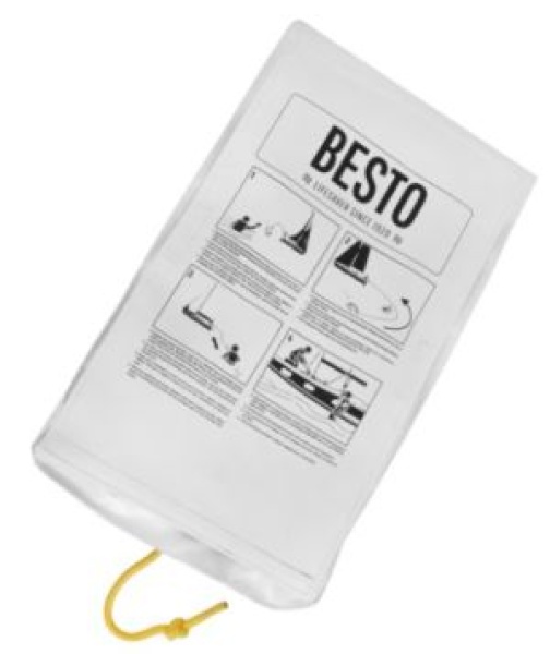 Besto Rettungssystem silbergrau