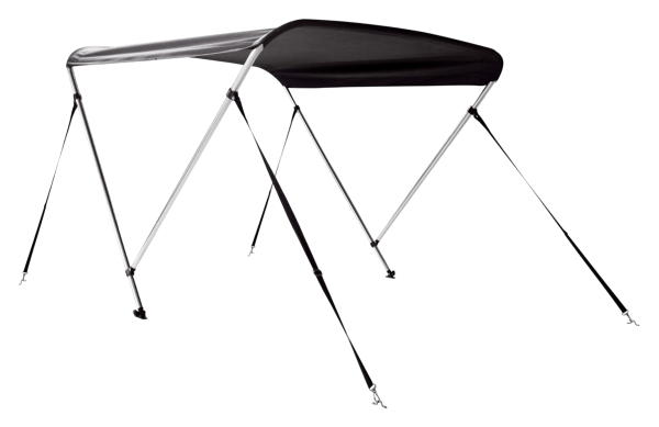 Bimini Top Deluxe 2-Arm 152x110-130x117cm schwarz