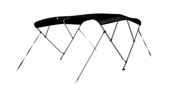 Bimini Top Deluxe 4-Arm 240x216-229x137cm schwarz