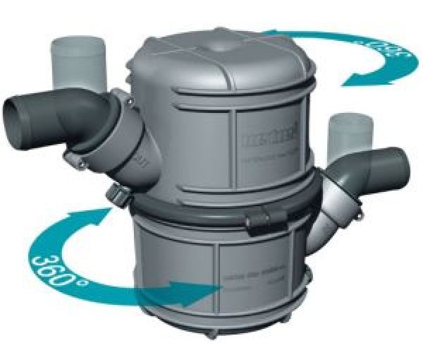 Vetus Kunststoff Wassersammler Ø76, NLP75