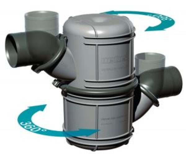 Vetus Kunststoff Wassersammler Ø60, NLP60