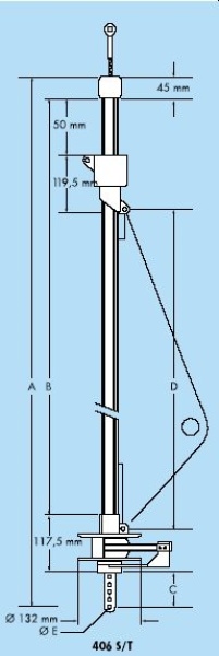 406 T Stagspannermontage, (6,85m)