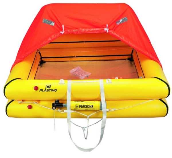 Rettungsinsel CRUISER für 6 Personen, Standard - Tasche