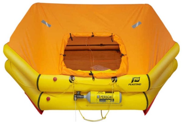 Rettungsinsel CRUISER für 8 Personen, ORC - Tasche