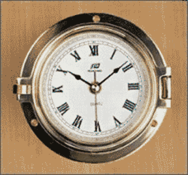 4,5 ZOLL UHR MESSING