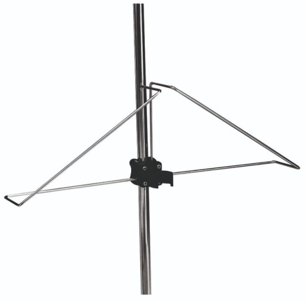 Halterung für Hufeisen-Rettungsring mit umwendbarem Fackellicht