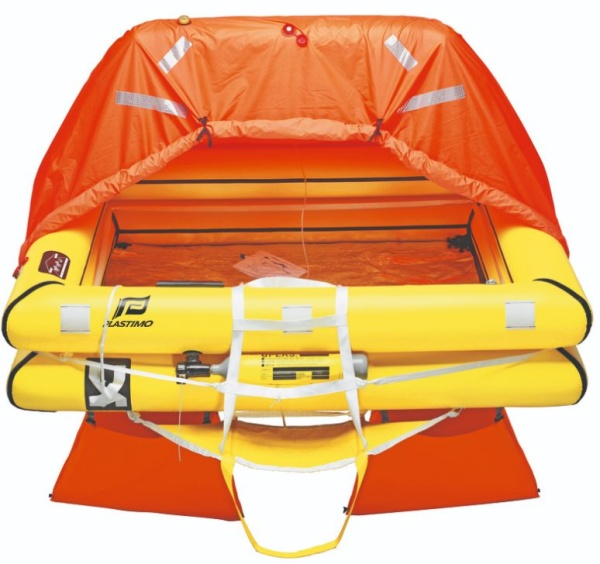 Rettungsinsel ISO 9650-2 COASTAL 6 Personen-Rettungsinsel Tasche