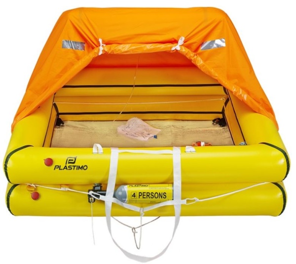 Rettungsinsel CRUISER für 4 Personen, ORC - Container