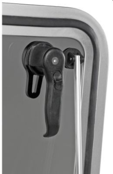 Decksluke aus Aluminium/ Acryl 481 x 481mm