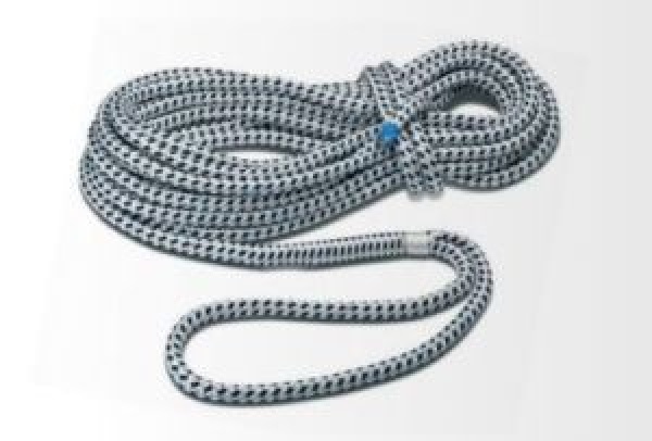 TAIFUN®-Festmacher von Seilflechter 12mm, 8m schwarz/weiß