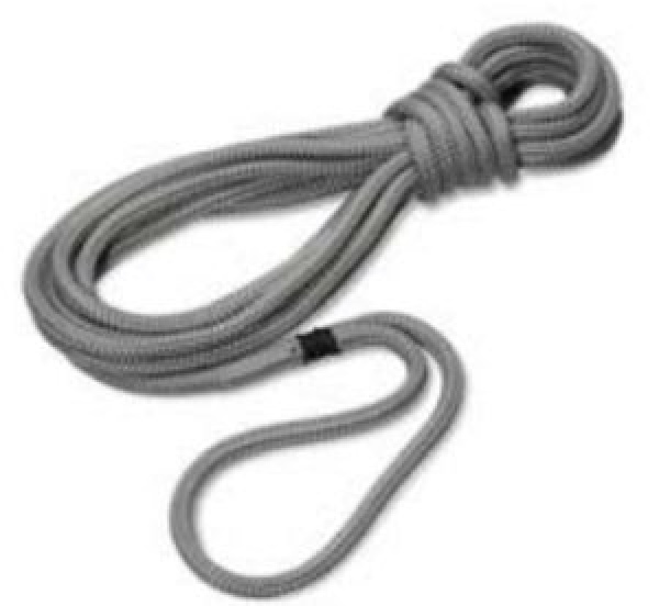 TAIFUN®-Festmacher von Seilflechter 14mm, 8m silbergrau