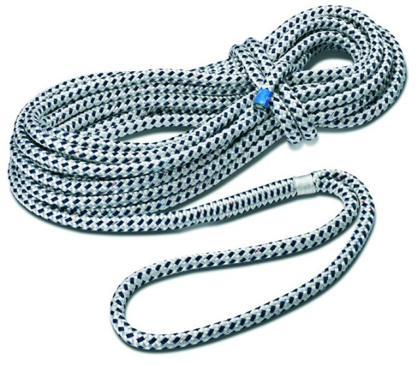 TAIFUN®-Festmacher von Seilflechter 16mm, 15m schwarz/weiß