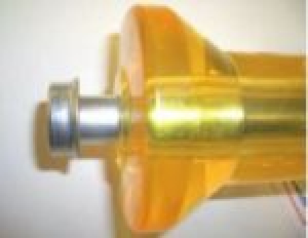 Stahlwelle für Kielrolle, 284 mm