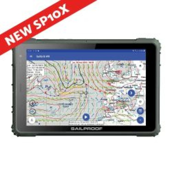 Sailproof SP10X 10-Zoll-Topmodell eines robusten Androi