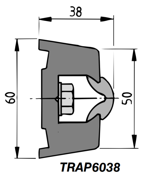 Vetus TRAP-Scheuerleiste, ohne Keder - Zusatzbild 1