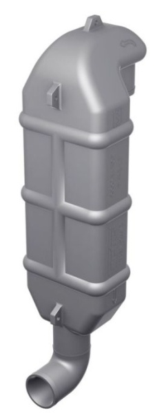 Vetus Schwanenhals WLOCKLT60, Ø60mm