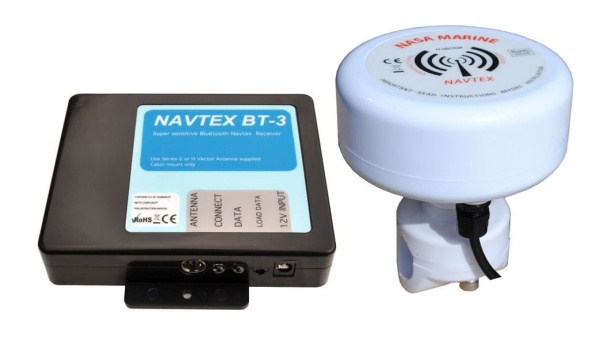 NASA - Bluetooth-Navtexempfänger BT-3 mit HV-Antenne