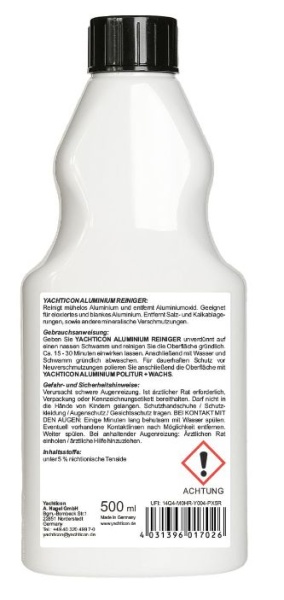 Aluminium Reiniger 500 ml - Zusatzbild 1