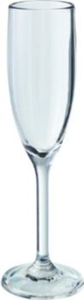 Polycarbonat-Gläser, Sektglas, 3er Set
