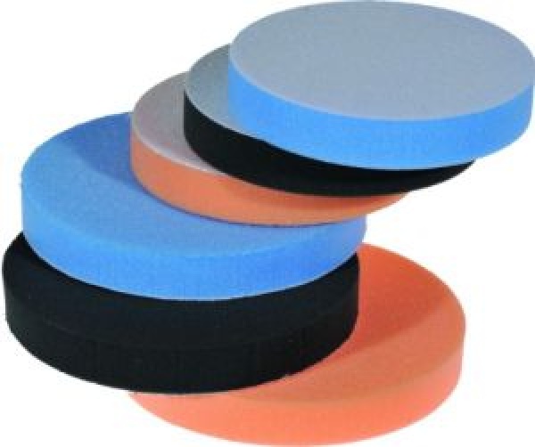 Polierschwamm medium blau Ø150 x 25 mm
